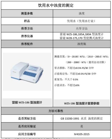 雷磁《行業應用指南》——飲用水行業檢測項目及儀器方案(圖8)